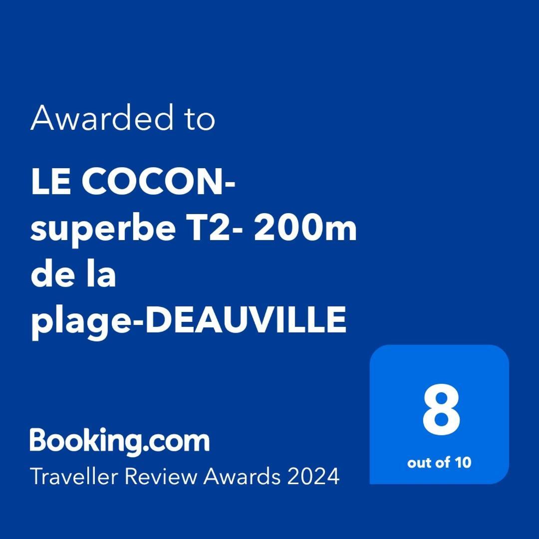 Le Cocon- Superbe T2- 200M De La Plage-Deauville Eksteriør billede